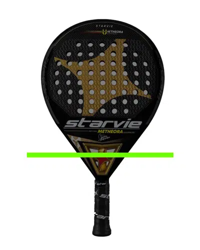 forma racchetta padel rotonda